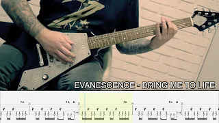 Download EVANESCENCE  - Bring me to life [GUITAR COVER + TAB] MP3