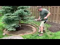 Brick Edging Around Tree