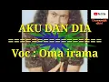 Download Lagu AKU DAN DIA                 (original vers.audio)           Voc : Oma irama