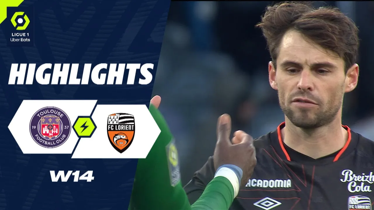 TOULOUSE FC - FC LORIENT (1 - 1) - Highlights - (TFC - FCL ...