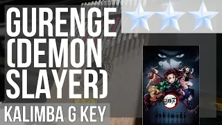 Download How to play Gurenge (Demon Slayer) (Hard) by LiSA on Kalimba (Tutorial) MP3