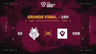 G2 2x2 SEN | VCT Americas Kickoff - Dia 12 - MD5