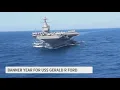 A banner year for USS Gerald R Ford