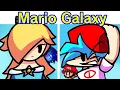 Friday Night Funkin VS Super Mario Galaxy Super Funkin Galaxy DEMO FNF Mod