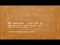 MCQ Questions - Java SET 2 ICSE Class 10 ThinkComputer