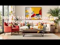 Boho Eclectic Design Tips for Elevating Small Living Rooms Cozy Spaces In 2025