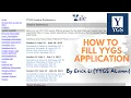 How To Fill YYGS application YYGS application Yale Young Scholars Program