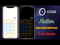Neumorphic Calculator FLUTTER Tutorial - Speed Code