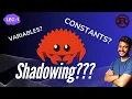 Rust 1 Variables Mutability Shadowing