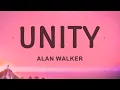 Download Lagu 1 Hour |  Alan Walker - Unity (Lyrics) ft. Walkers  - Lyrics Zone