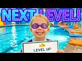 Elsa Advanced to the Next Level Goldfish Swim School