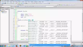 025 How to pass a structure to a function in C