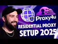 Residential Proxy Setup 2026 Proxy4U BitBrowser Easy Tutorial
