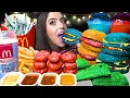 ASMR MCDONALDS SECRET MENU BIG MAC OREO MCFLURRY NUGGETS MCCHICKEN FRIES MUKBANG