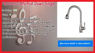 Top 10 Best Menards Kitchen Faucets On Sale 2019