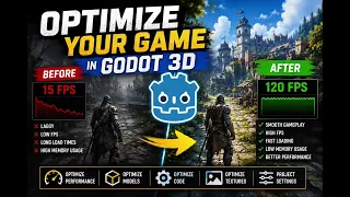 Optimization of 3D game in Godot 4