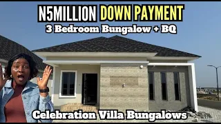 celebration parkland estate ibeju lekki spacious 3 bedroom green villas n5million down payment