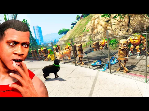 Video Thumbnail: Salvando la CASA de FRANKLIN de los ITALIAN BRAINROT en GTA 5