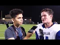 Mac Journalism interviews seniors after the Taco Shack Bowl 8-31-17