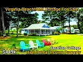 Virginia Waterfront Cottage For Sale Virginia Vacation Cottage BnB 1 2 acres Virginia Real Estate