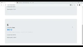 CS50 Web Programming With Python and Javascript Project 2 Commerce Submission