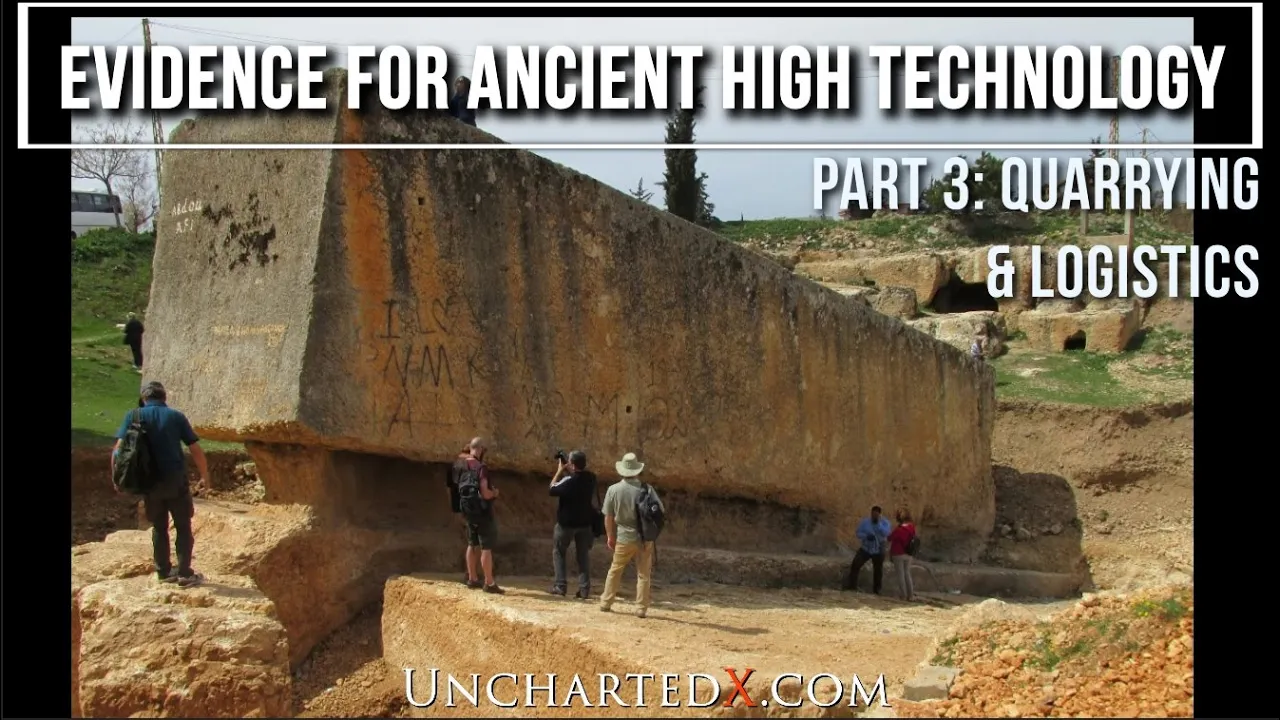 Quarrying and Moving Ancient Monuments! Evidence for Ancient High Technology, Part 3...