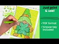St Patrick s Day One and Four Quadrant Coordinate Plane Graphing Mystery Pictures Worksheets