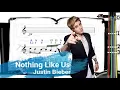 Nothing Like Us | Justin Bieber | Violin SHEET MUSIC [With Fingerings] [Level 5]