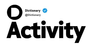 Activity Synonyms Thesaurus Similar Words