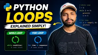 Python Loops Complete Tutorial in Hindi For While Range Zip Enumerate Break Continue