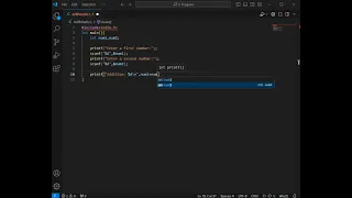 Arithmetic operators in C programming