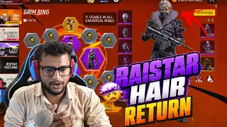 SPENDING 99999 DIAMONDS 💎FOR RAISTAR HAIR - GARENA FREE FIRE