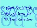 Download Lagu how could you say love me sarah geronimo mp3 (official music video) #musicvideo