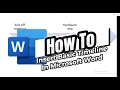 How To Insert Basic Timeline In Microsoft Word