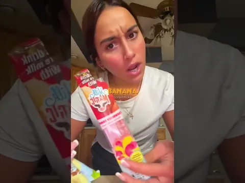 Ela encontrou seus sabores favoritos da infância, mas a reação dela foi impagável😂