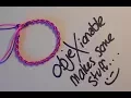 Super Double Chinese Staircase Friendship Bracelet Tutorial