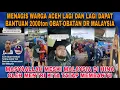 Lagu BANTUAN DR MENTRI MALAYSIA TAMPARAN KERAS BUAT PEJABAT INDONESIA⁉️warga aceh samapai menangis