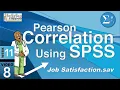 How to do a Pearson Correlation in SPSS 13-8