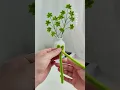 DIY leaf from pipe cleaner ho to make leaf tutorial with pipe cleaner