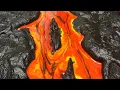 Lagu EPOXY RESIN MIXED MEDIA LAVA ART