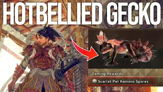 How To Get Scarlet Pet Kemono Spores Hotbellied Gecko Locations WILD HEARTS Guide
