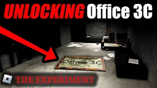 How to UNLOCK Office 3C Roblox s The Experiment
