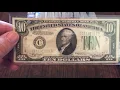 1934 A 10 Federal Reserve note
