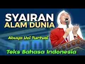 Download Lagu Abuya Uci - Syair Alam Dunia || teks bahasa indonesia