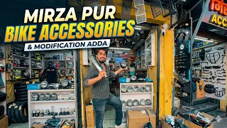 Sabse Sasti Bike Modification Market? 😍 | Mirza Pur Bike Accessories & Parts