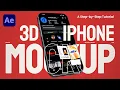 Create a 3D iPhone Mockup in After Effects No Plugins Step-by-Step Tutorial