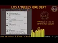 LAFD - LIVE Los Angeles Fire Department SCANNER Radio FIRE EMS 20-Aug-2026 LA CAPTAIN