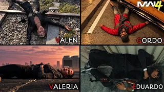 Every Major Cartel Members Death Scenes | MW4