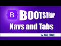Bootstrap 5 Navs and Tabs