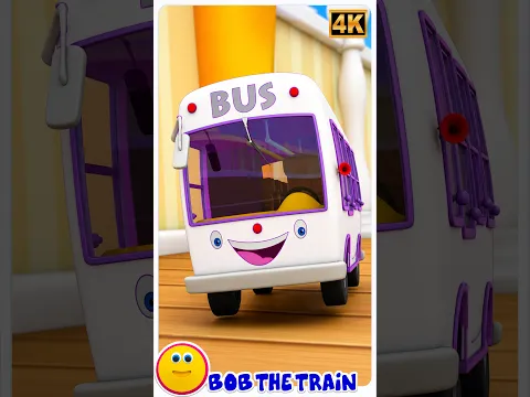 Bob The Train عجلات الحافلة 🚌🎵 #ytshorts #كرتونأطفال #أناشيدالحضانة #viralvideo #wheelsonthebus